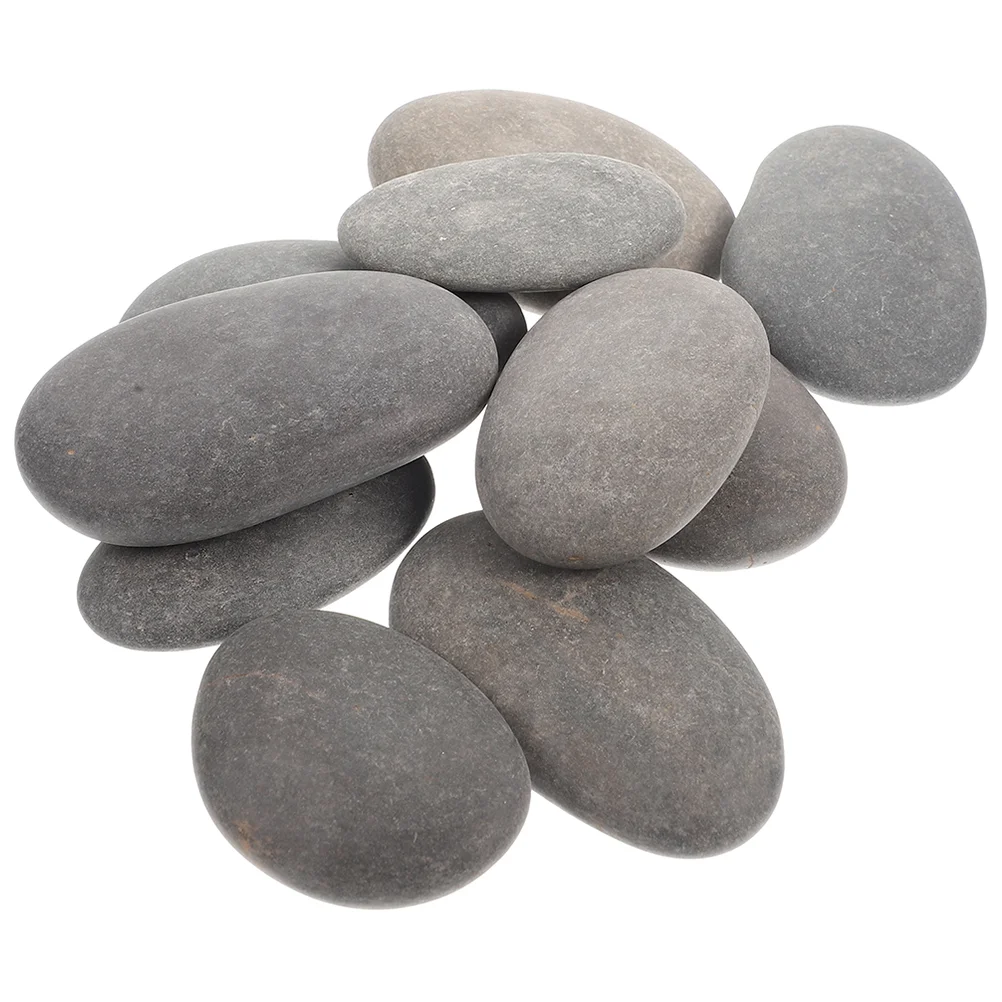 20 Pcs Creative Painting Stones for Craft DIY River Rocks Adults Pebble Natural Aldult Child