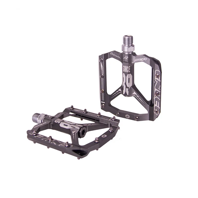 AliExpress NONE ENLEE KRSEC MTB Pedals, CNC Aluminum, High Strength, Wide Platform, Front Lock, Chromoly Axle Bicycle Accessories