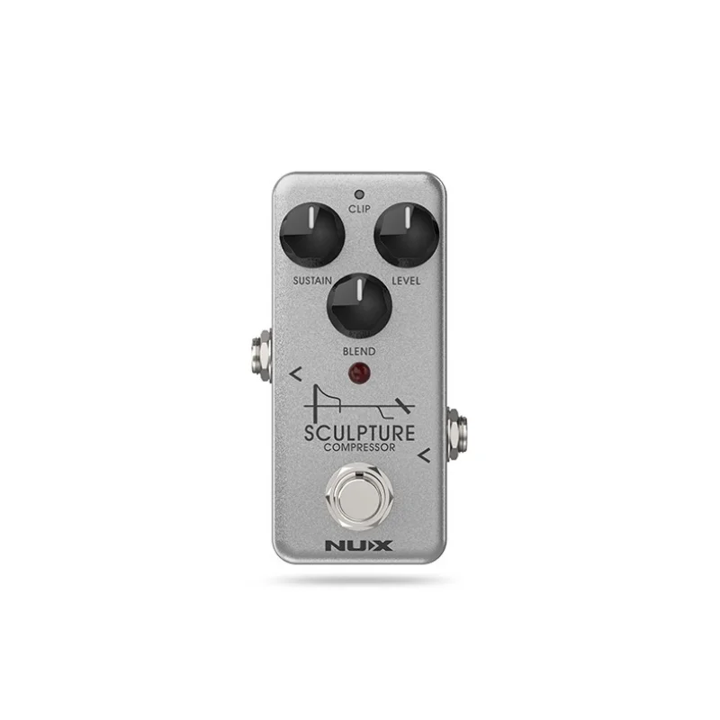 

NUX NCP-2 Sculpture Pedal Electric Guitar Effects Compressor pedal Dynamic Compressor 3 Knobs Sustain Level Blender 2 Modes