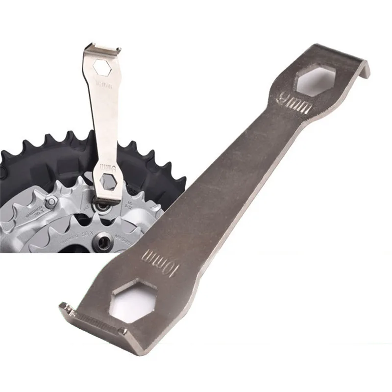 MTB Bike Crankset Chain Tool Crankset Chainring Bolt Key Wrench Spanner Repair Removing Install Tool