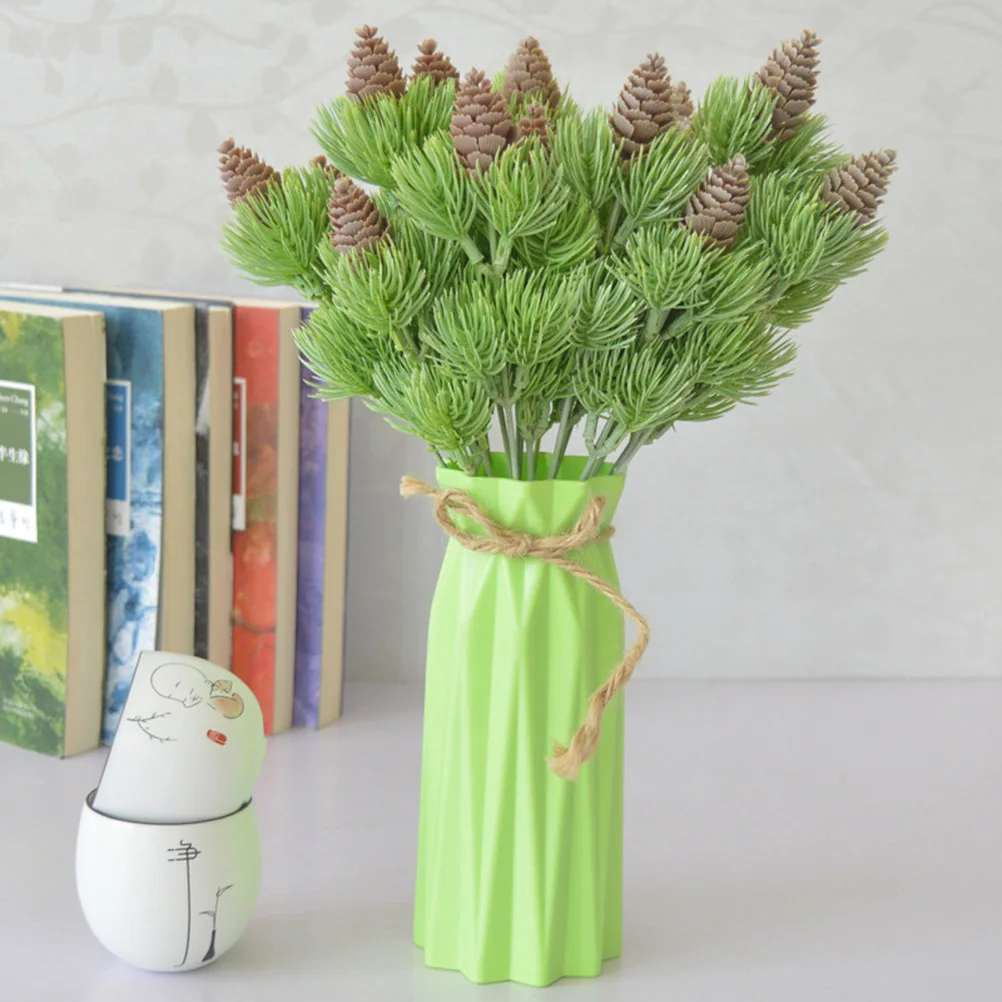 

Premium Realistic Artificial Cypressgreen Plastic Plants For Home Office Hotel Indoor Outdoor Decoration Faux Flower Fake Flower