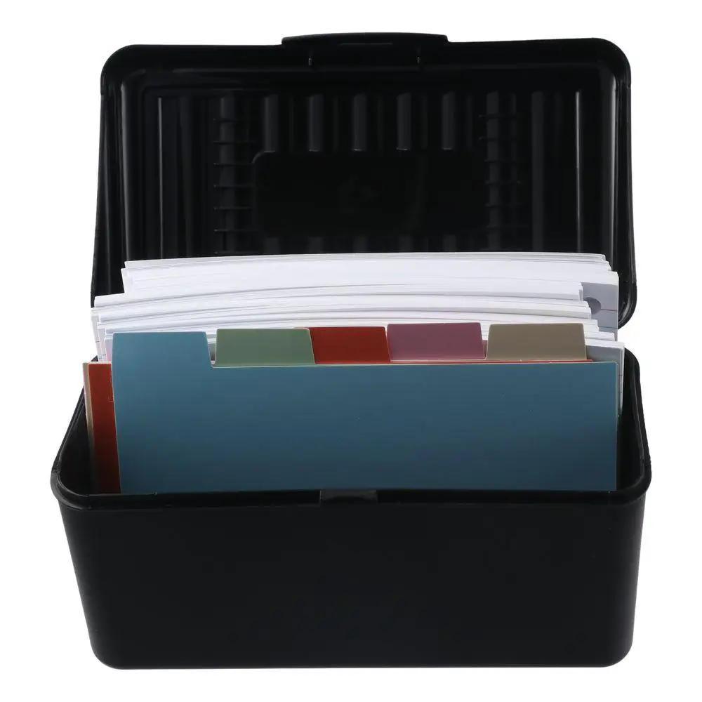 

Card Guides with Dividers Index Card Holder Multicolor Lined Ruled Index Cards Index Card Organizer Home