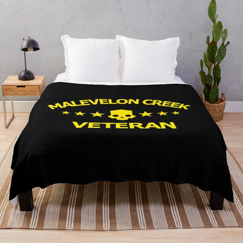 Helldivers 2 Malevelon Creek Veteran Throw Blanket Bed Fashionable manga Blankets