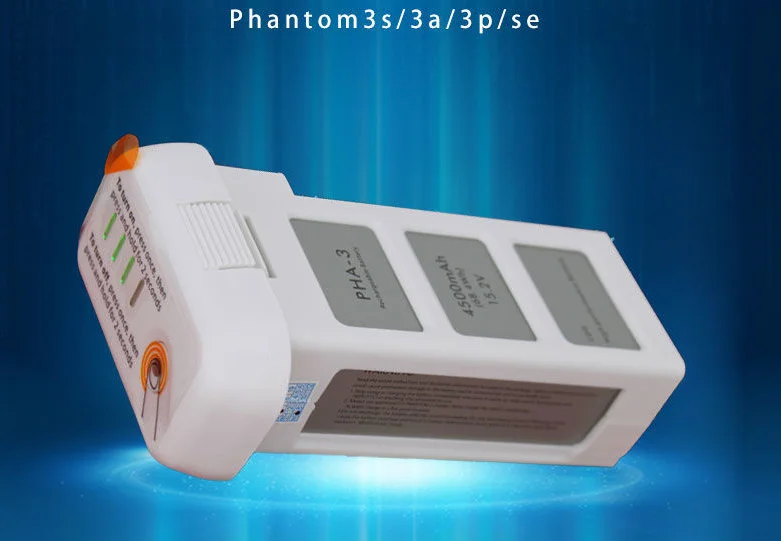 New applicable DJI Phantom 3 Pro series intelligent flight replacement battery 4500mAh high capacity totally new