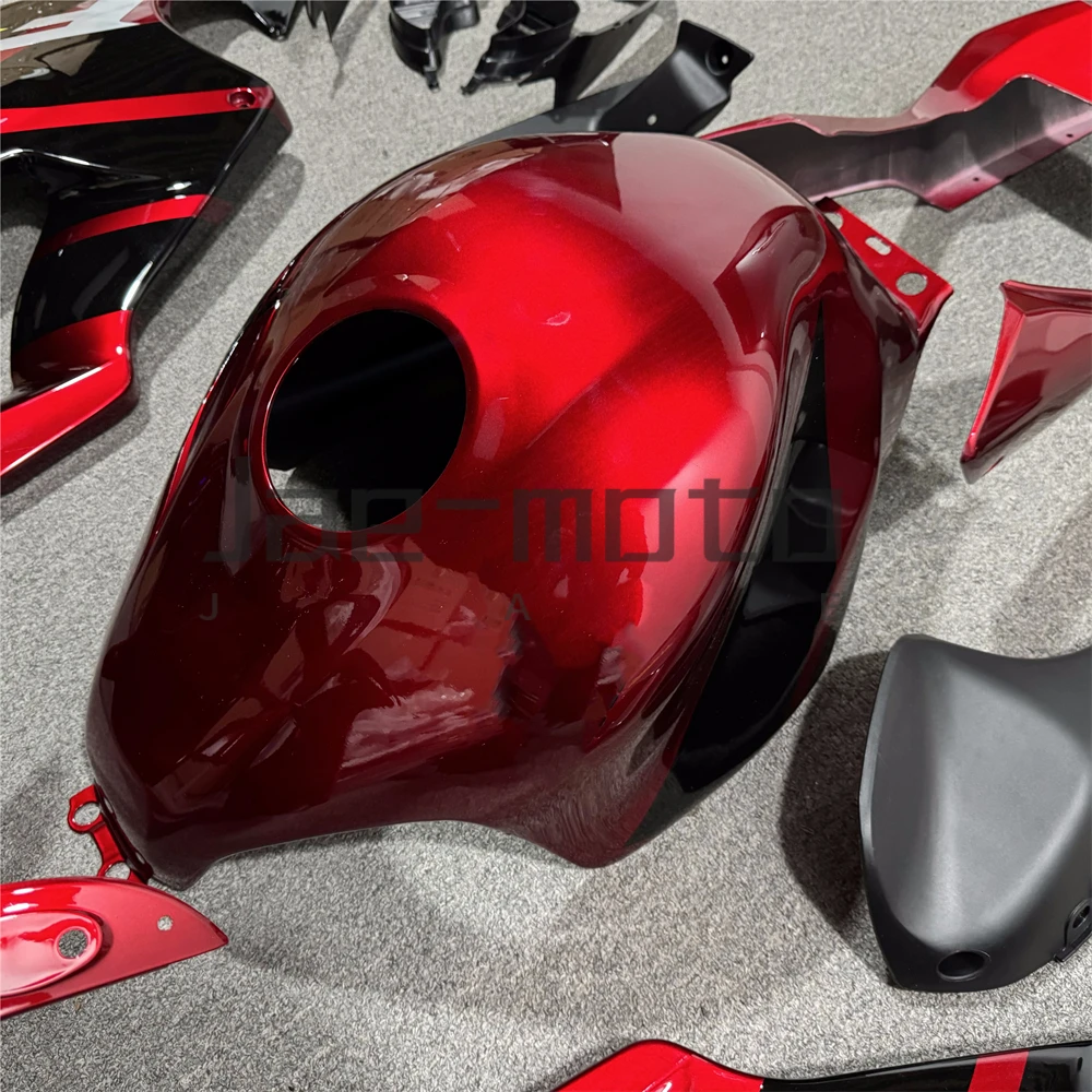 For CBR600 2001-2003 F4I 2001-2003 Motorcycle Bodywork Set High Quality Injection ABS Plastics Fairings Accessories Black Red B image 2