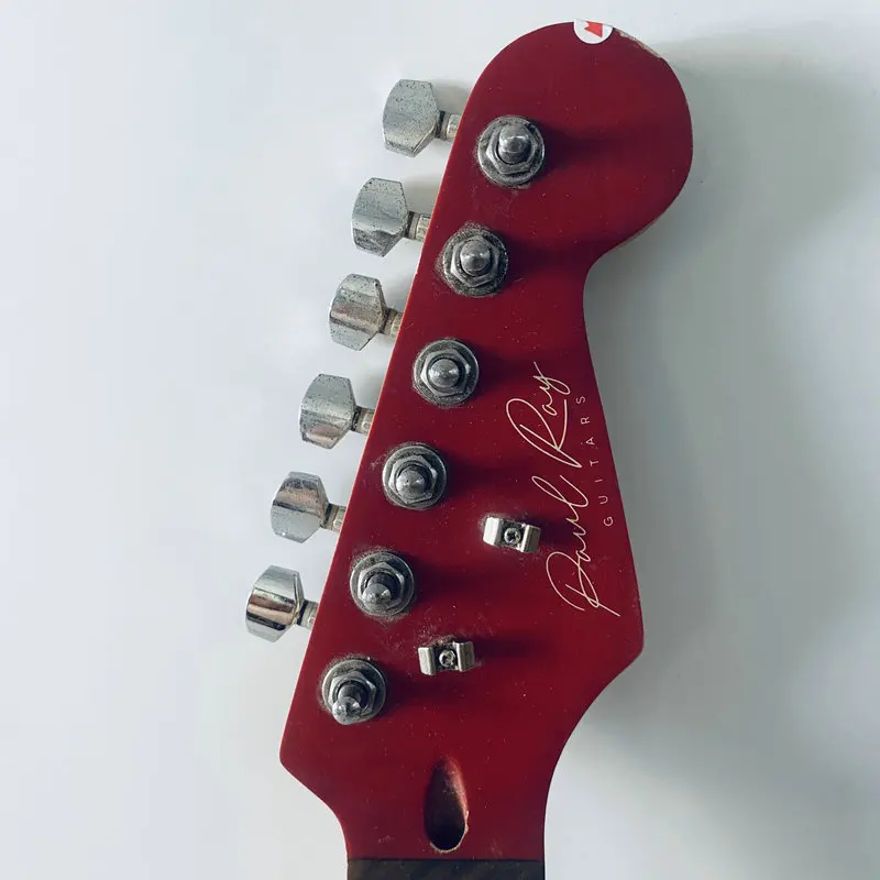 FN115 Custom Order ST Guitar Neck Stock Items for Replace and Strato Electric Guitar DIY Damages with Machine Heads