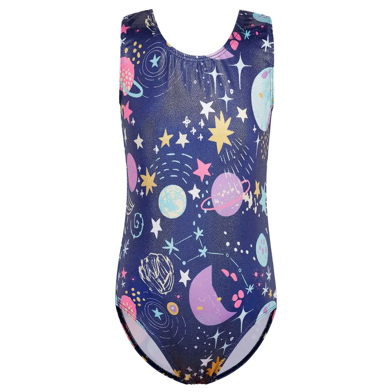 BAOHULU Cartoon Print Ballet Leotard Girls Gymnastics Dance Wear Bodysuit - Cute Dancewear for Young Dancers