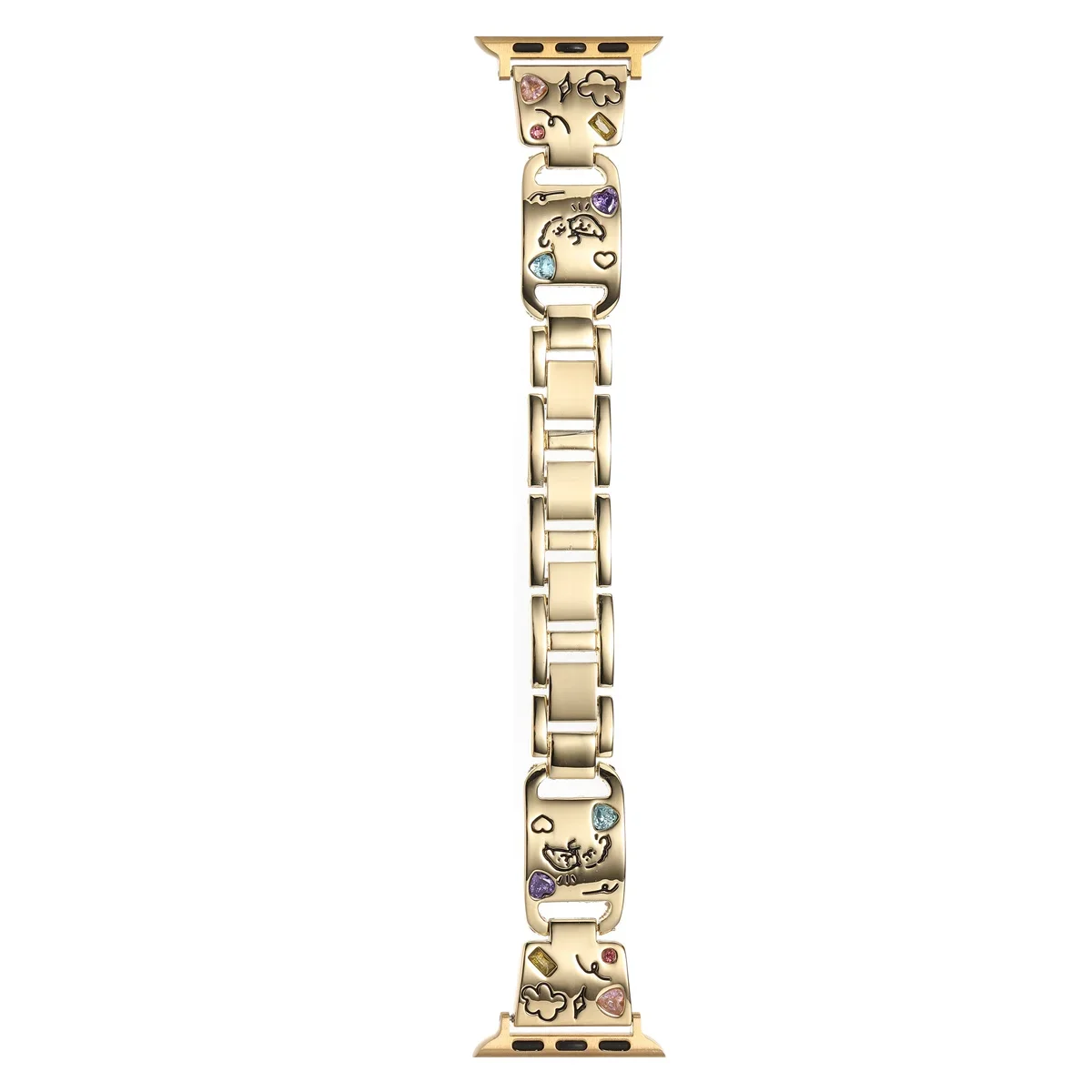 Watch Band Fir iWatch 42/44/45/46/49mm 38/40/41mm Metal Fashion Watch Band Fir Watch Serie Ultra2 Serie 10/9/8/7/6/5/4/3/2/1_voghion.com