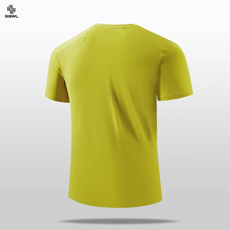 SBWL 2026 Summer Men's New Outdoor Running Fitness Quick Dry Sports T-Shirt High Quality Light Casual Short Sleeve Gym Tops Tees image 6