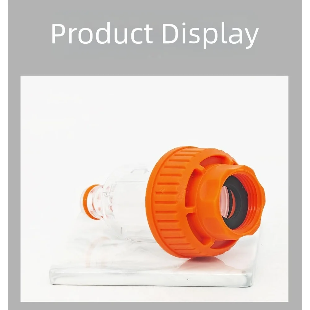 For Car Washing 1.6*9.7*2.5cm G3 4 Inlet Connector Leak-proof Water Connector Compatible With Standard Washers