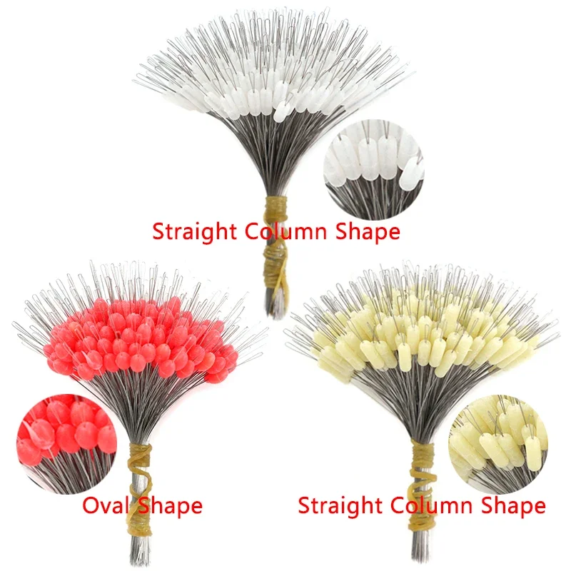 Nuovo 300 pz/lotto Silicone Space Bean Stopper 1.0-8.0 # galleggiante da pesca professionale Anti-Strand lenza Stopper Fishing Bobber F