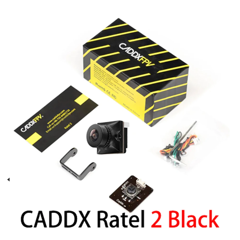CADDXFPV Ratel Pro Analogico / Baby Ratel 2 Nano / Ratel 2 Immagine fotocamera FPV 16:9/4:3 Fotocamera commutabile per drone FPV