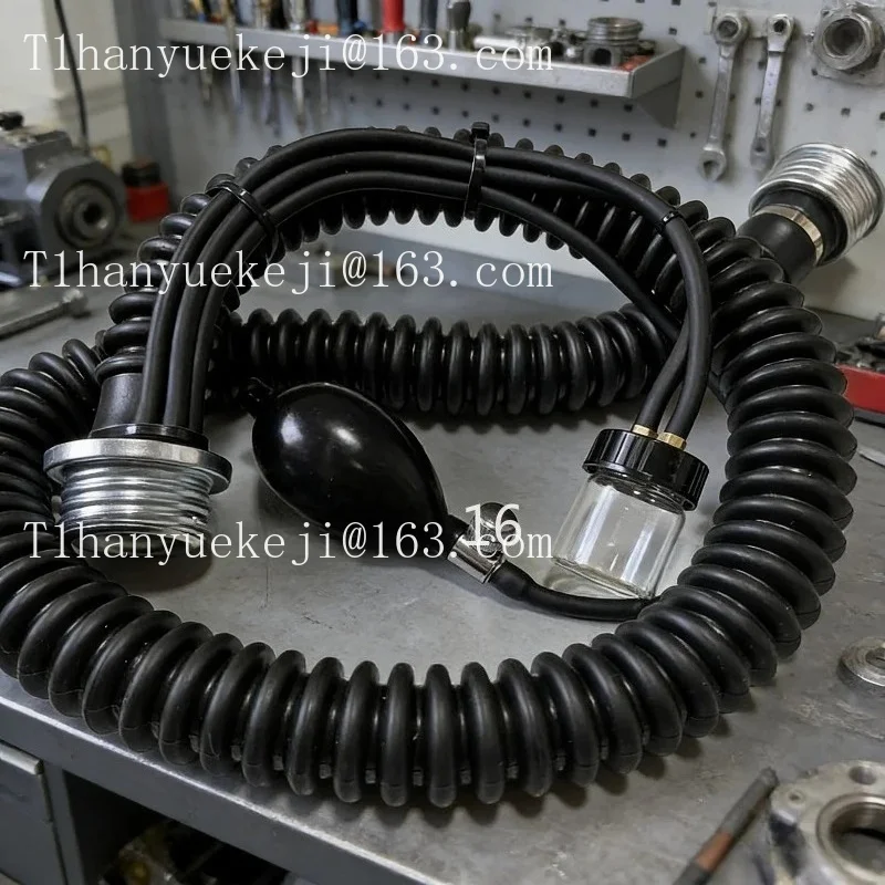 Special Airway, Metal Connector, Catheter, Gas Mask Accessories, Rubber Tube,Special tracheal metal joint catheter