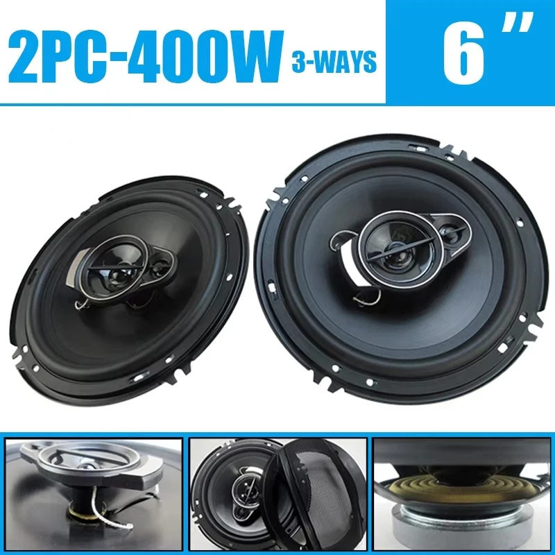 2PCS 6 Inch (2X400W…