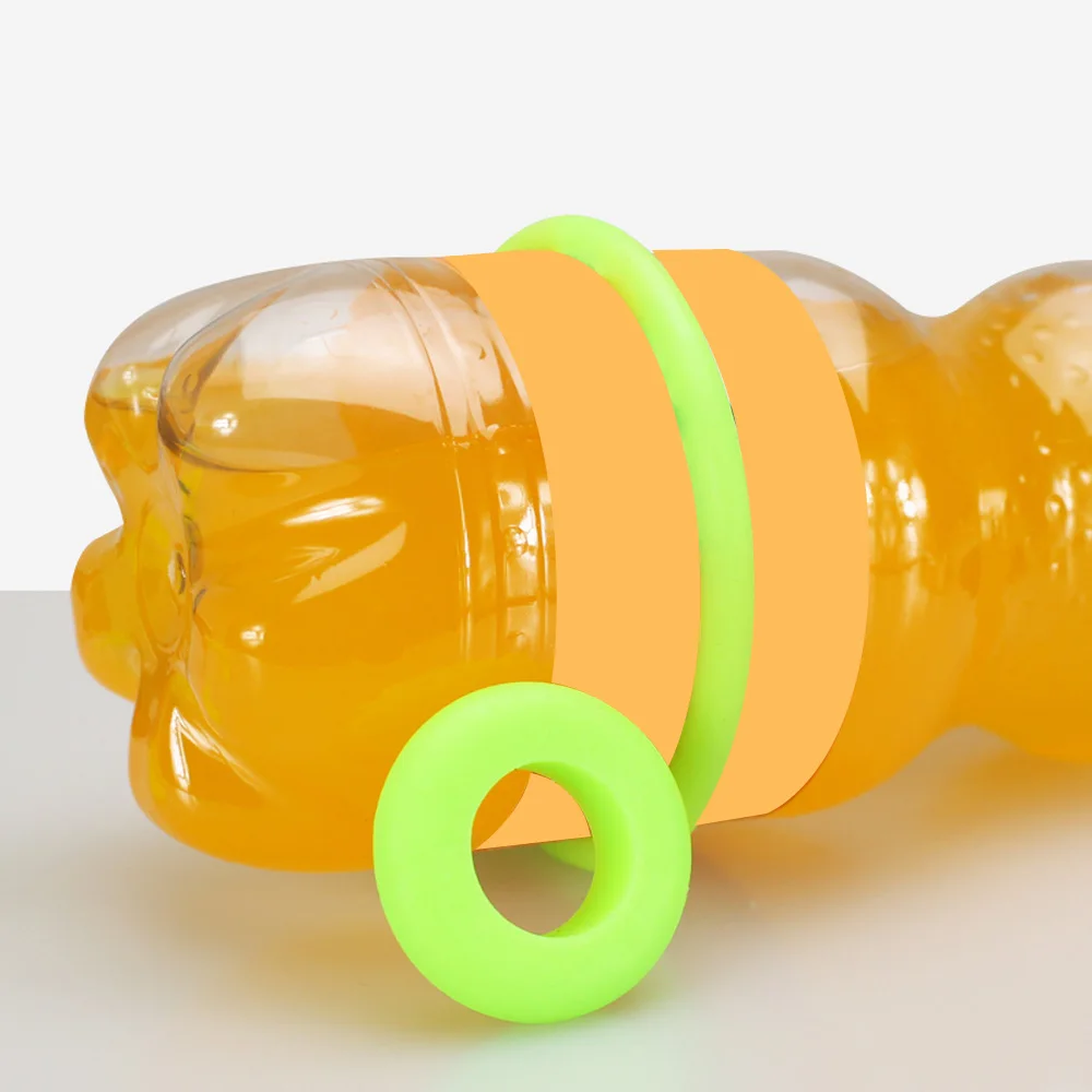 5 قطعة الصيد رود المضادة للانزلاق قضيب حلقة 3 حجم سيليكون O-شكل مقاوم للماء وقف ثابت حلقة كليب أدوات الصيد مقبض الملحقات