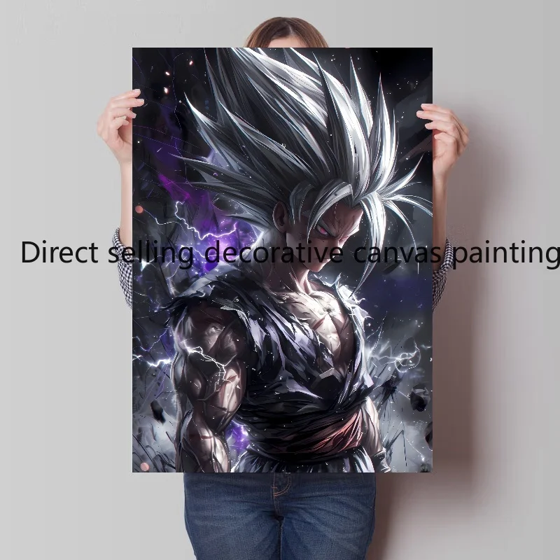 Japanische klassische Anime Drachen ball Leinwand Malerei Poster Bild Wand kunst Wohnzimmer Kinderzimmer Dekor Wohnkultur Geschenk