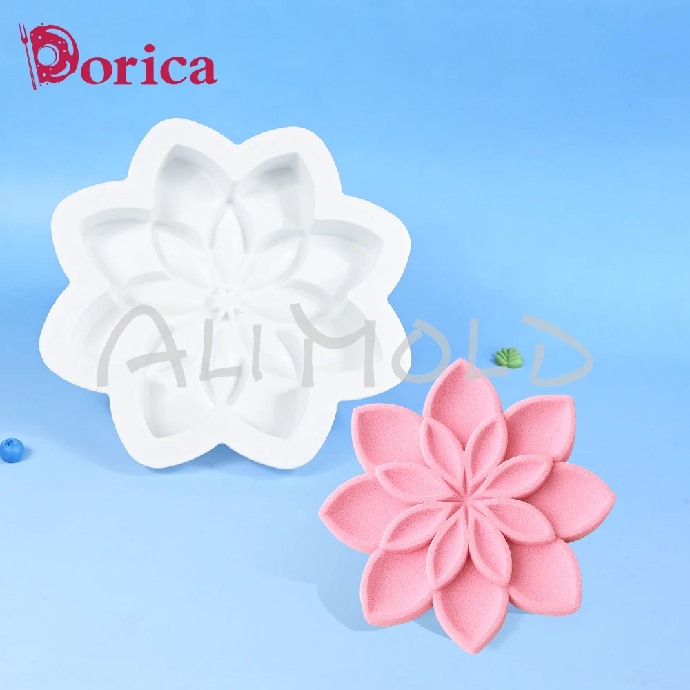 Candle Supplies Eu - Forma silikonowa kwiatowa do puddingu, galaretki,