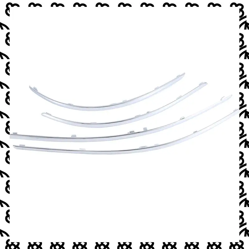 A07I Car Left Right Front Rear Bumper Trim Strips Silver A2468850421 A2468850521 A2468850921 For W246 B180 B200