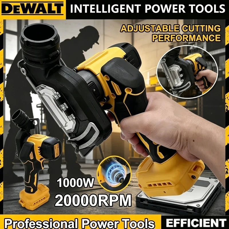 Dewalt 3인치 미니 앵글 그라인더 2.0 무선 전기 절단 도구 Dewalt 배터리용 원형 톱 전동 공구