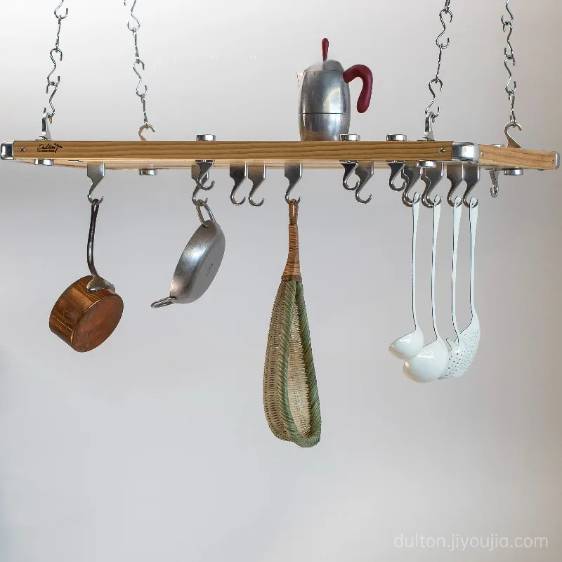 

Kitchen island hanger, hanging wall rack, storage rack for studio cafe