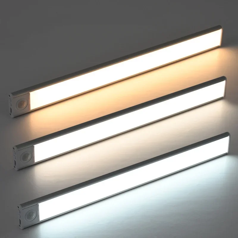 

Ultra-thin intelligent USB motion human body induction night light magnetic self-adhesive strip led wardrobe bar bar light strip