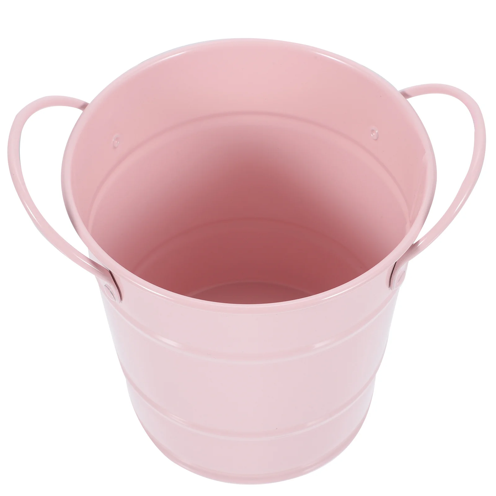 Makeup Brush Bucket Iron Desktop Organizer Pen Container For Stationery Pencil Holder Cosmetics Storage Brush Pen Pot