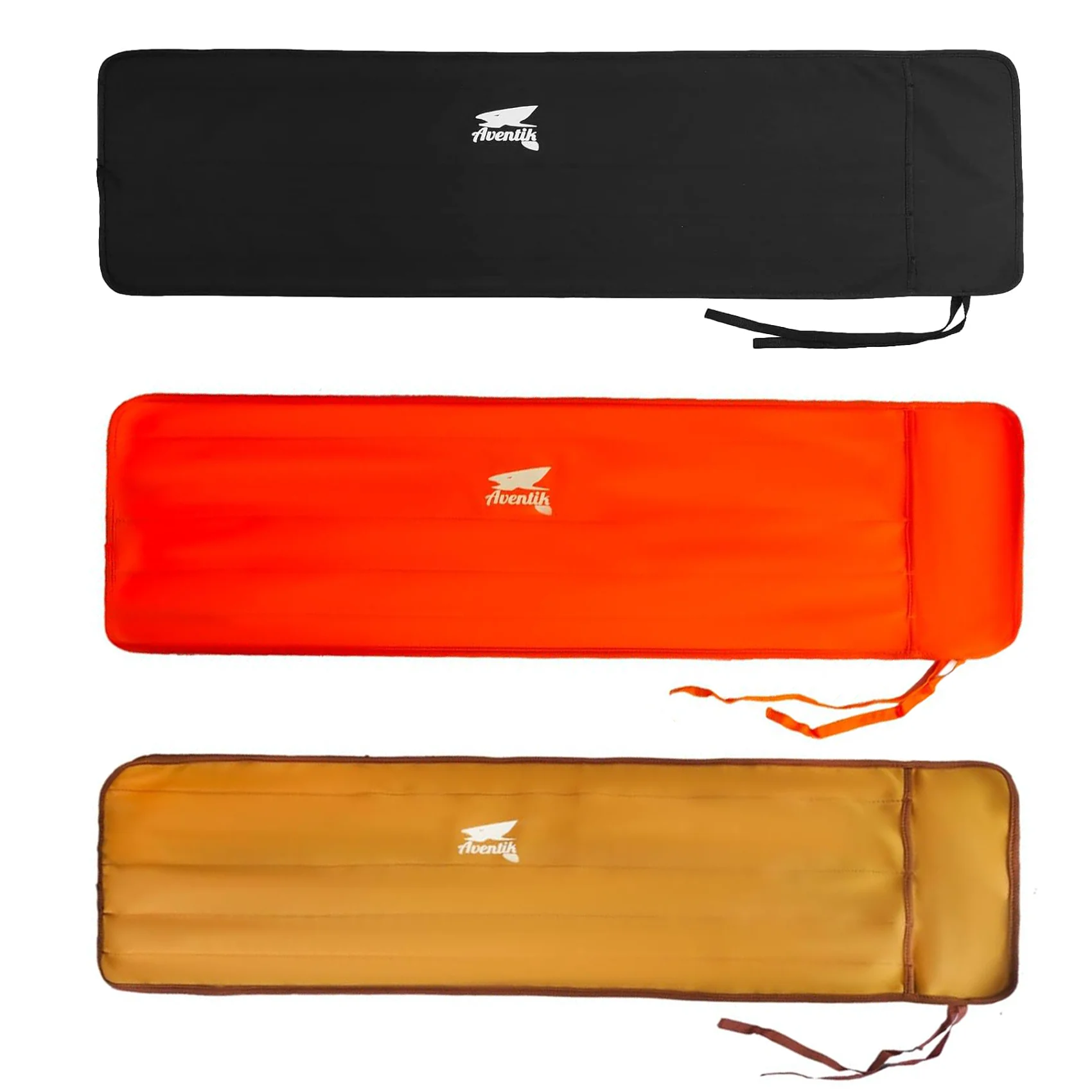 Aventik Neoprene Fly Rod Sock Fishing Rod Sleeve Cover Pole Sock Glove Protector Bag Pouch with 5 Compartments