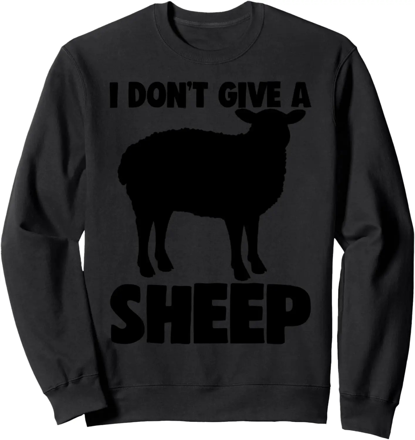 

Футболки I Don't Give A Sheep, забавная женская толстовка с овечкой