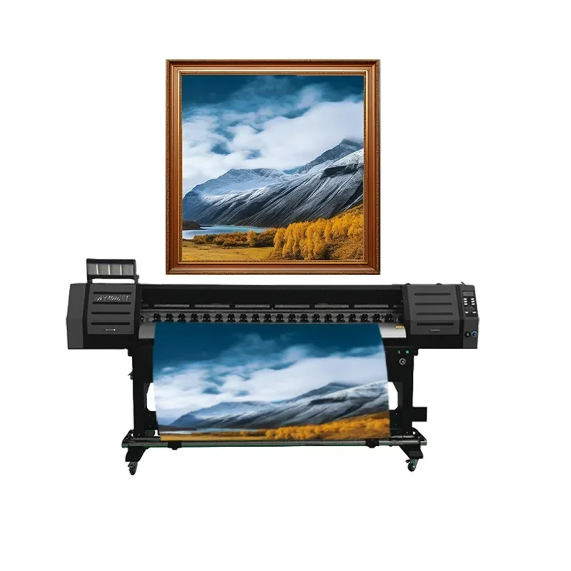 Myjet Factory I3200 1.8m Large Format Sublimation Printer for T Shirt Eco Solvent Printer Inkjet Vinyl SAV