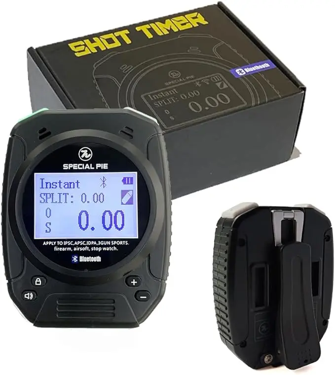 Shot Timer designed for shooting sports 8 sensitivity levels Bluetooth supported and wireless connection to the led score board