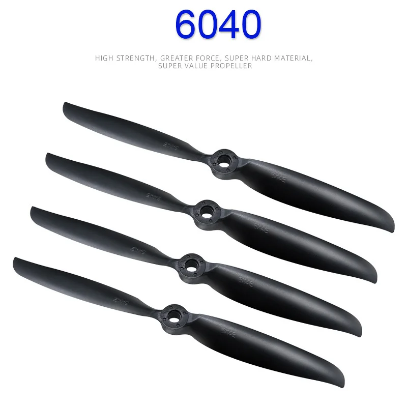 10/20pcs/lot 6040 Propellers Glass fiber &nylon Props fit 2450 Hihg Speed Brushless Motor Double-blad for RC Airplane Quadcopter