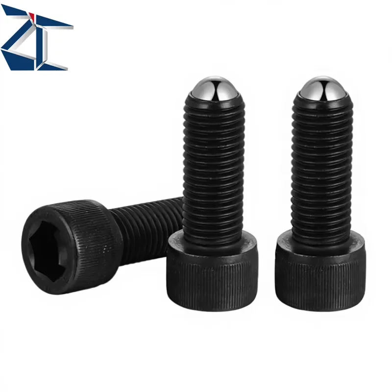 ZPT17A Round End Carbon Steel Cup Head Hexagon Socket Lock Bolt Industrial Anti-loose Swivel Shoulder Clamping Screw