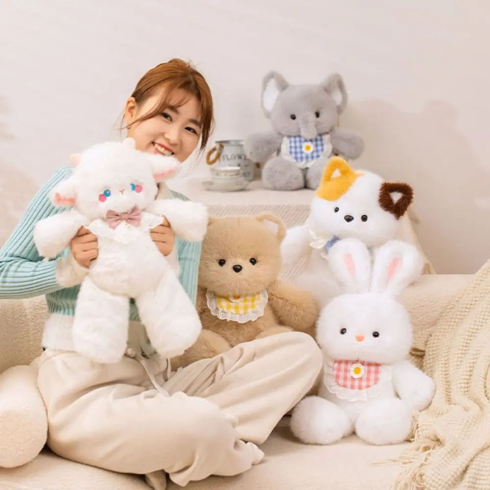 تشغيل الحيوانات تشغيل الدب ألعاب من القطيفة القط الأغنام الكلب مخدة ناعمة الحيوانات ألعاب من نسيج مخملي مريحة 50 سنتيمتر أرنب دمية محشوة