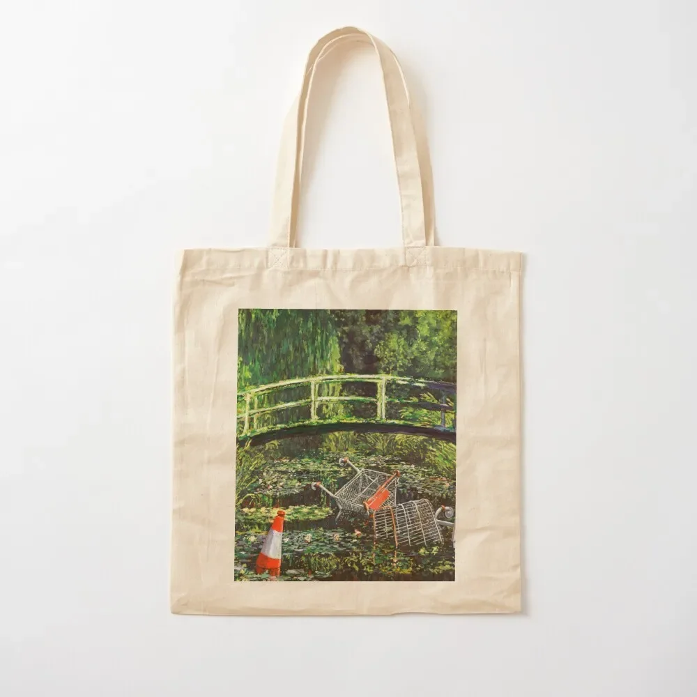 

Show Me The Monet Tote Bag Handbags women cute tote bag shopping trolley bag