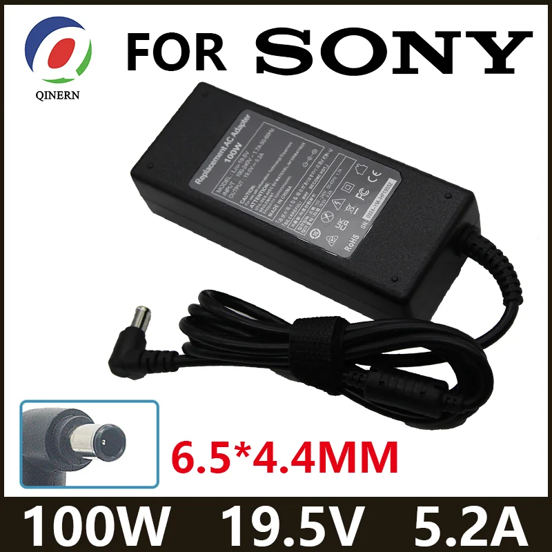 19,5 v 2.4a 5,2 w 6.5*4,4mm ladegerät ac laptop adapter für sony KDL-43W800C KDL-42W706B KDL-43W809C KDL-43W755C kdl42w706b