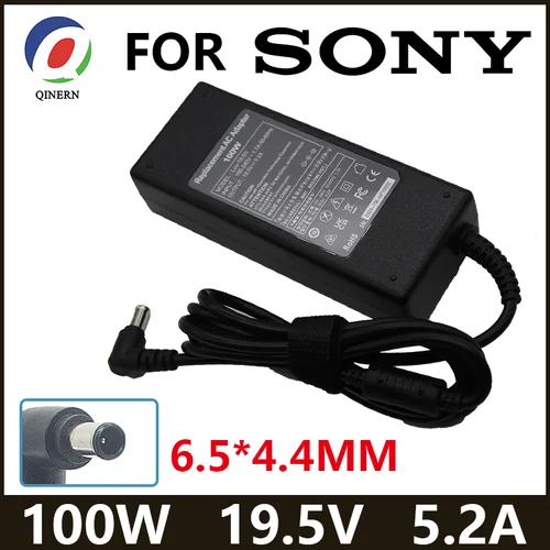 19,5 V 5.2A 100W 6,5*4,4mm cargador AC adaptador de ordenador portátil para Sony KDL-43W800C KDL-42W706B KDL-43W809C KDL-43W755C KDL42W706B