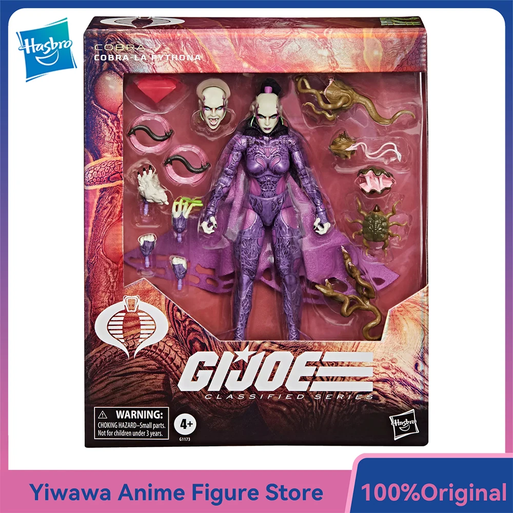 

[In-Stock] Hasbro G.I. Joe Classified Series #172 Cobra-La Pythona 15cm Nice Exclusive Anime Action Figure Model Collection Toys