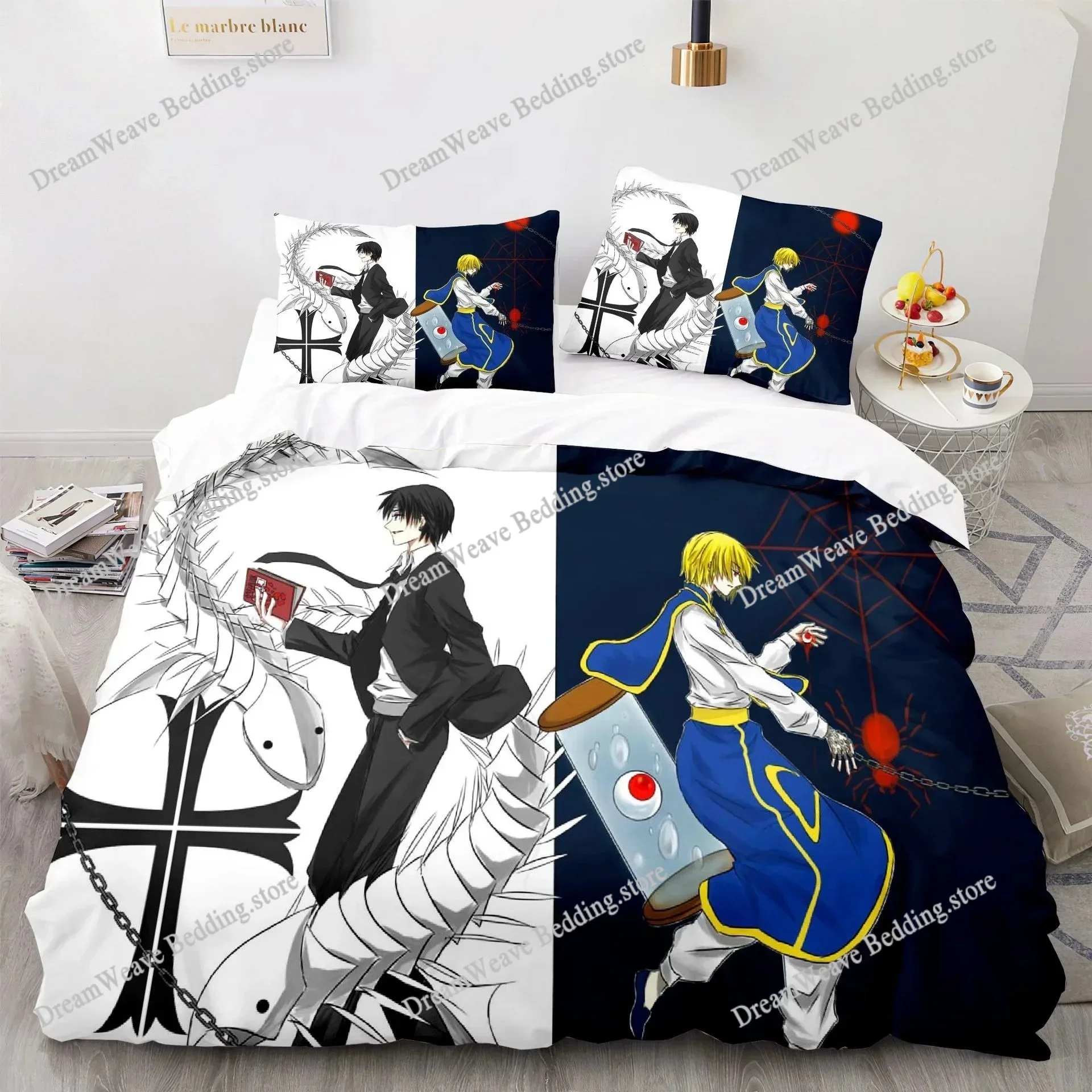 3D Print Duvet Cover Hunter×Hunter Pattern Quilt Covers For Children Single Twin Queen King Bedding Set Luxury Gift Luxury Gift