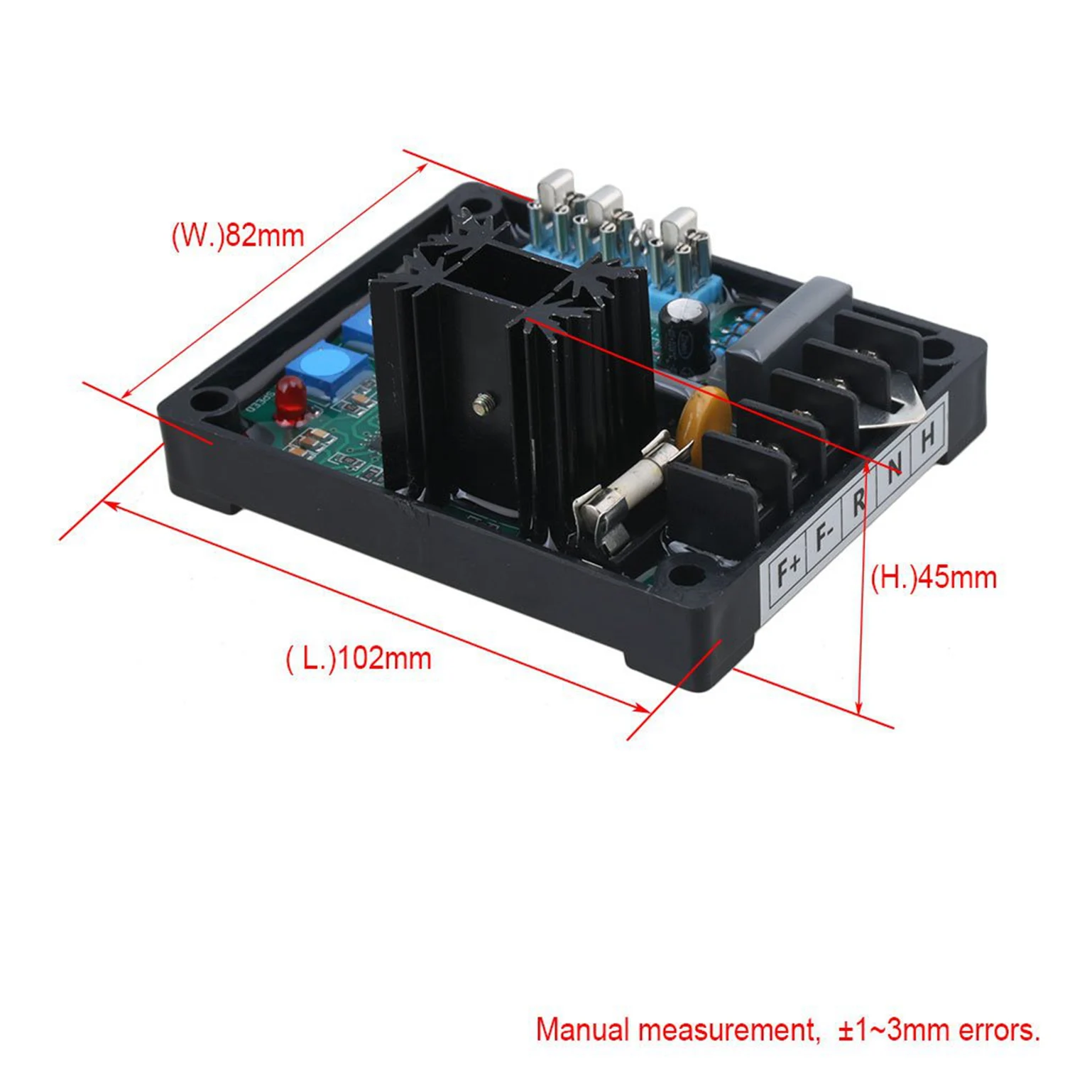 

N93R 2 шт. Gavr-20A/Gavr-8A Av Универсальный бесщеточный модуль автоматического регулятора напряжения Avr Генератор 220/400 В переменного тока Защита частоты