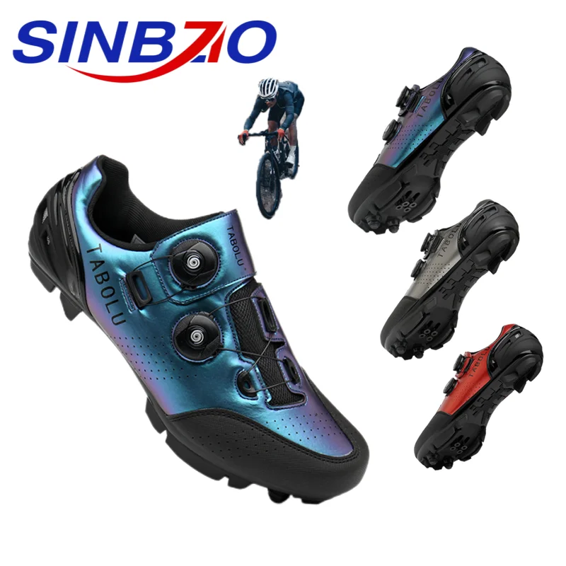 

Cycling sneaker mtb flat shoes Men's Speed Road cycling footwear Mtb shoes man racing bicycle shoes Mountain bike Cleat shoes