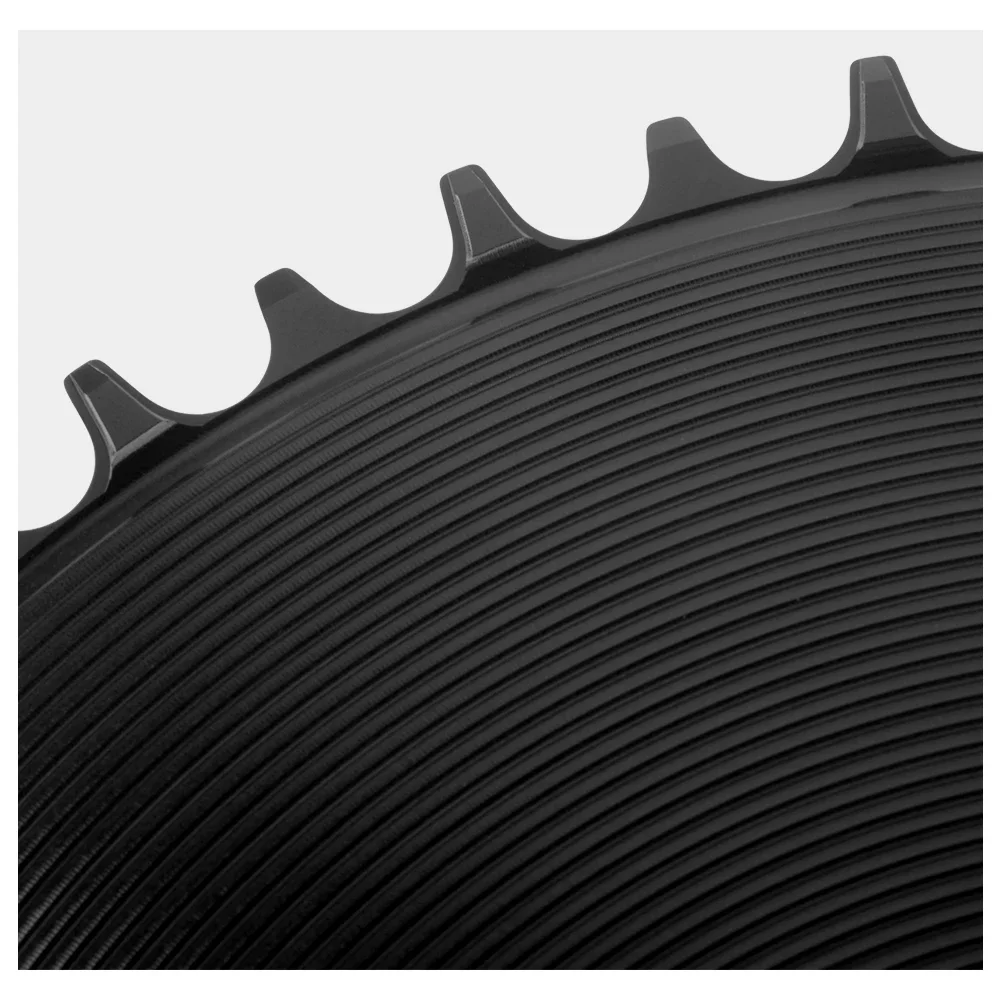 WUZEI 3-Bolzen geschlossenes Kettenblatt 4,2 mm Offset 40-58T Kettenrad 9/10/11-Gang Narrow Wide Direct Mount Kettenblatt, nicht kompatibel mit AXS-Ketten – Detail 12