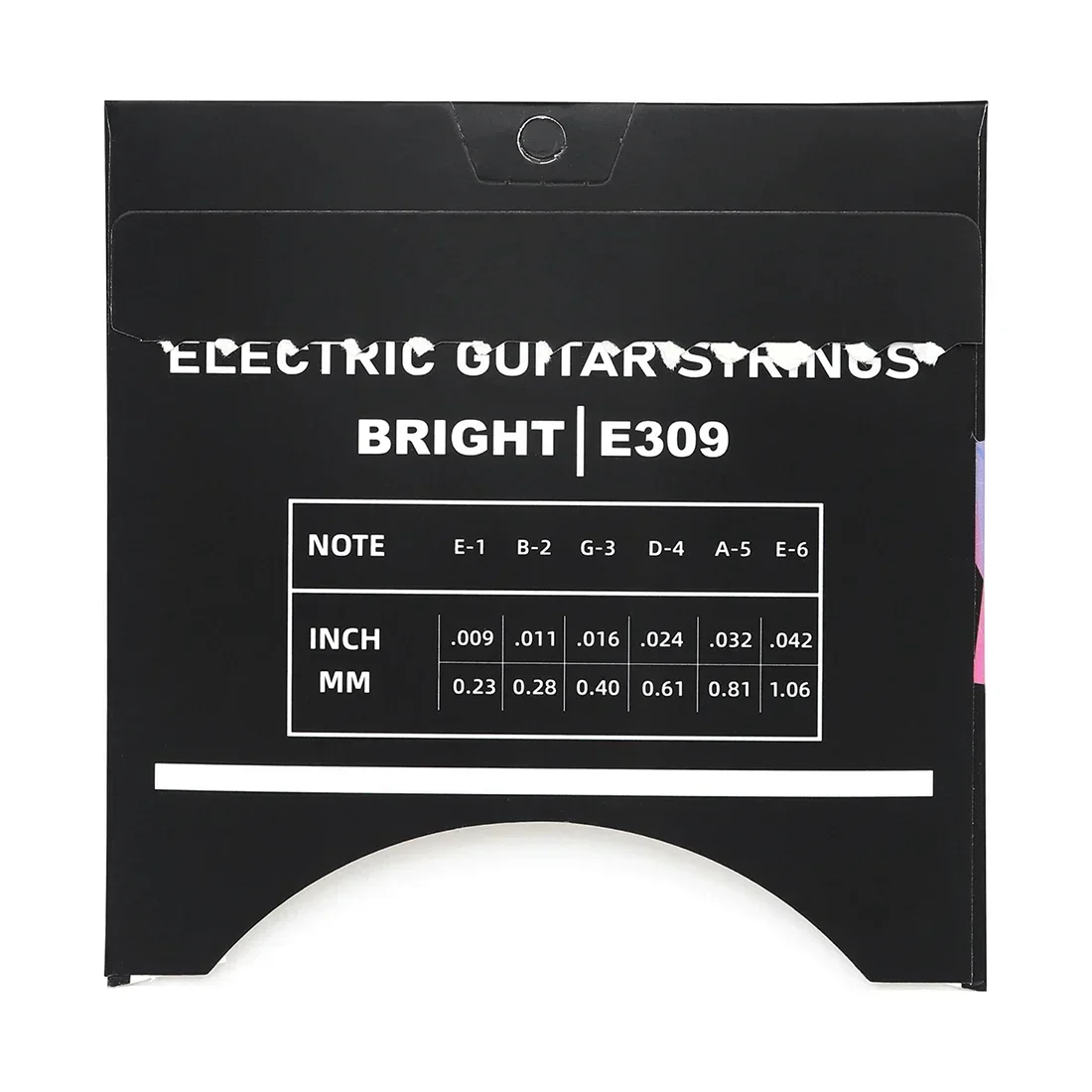 IRIN E309 Corde per chitarra elettrica Lega esagonale Nucleo in acciaio ad alto tenore di carbonio Corde per chitarra elettrica a sei corde Accessori per chitarra