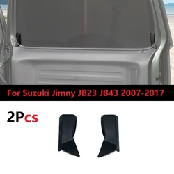 2PCS Rear Windshield Heating Wire Protection Cover Black ABS For Suzuki Jimny JB23 JB43 2007-2017 Demister Cover New Arrival