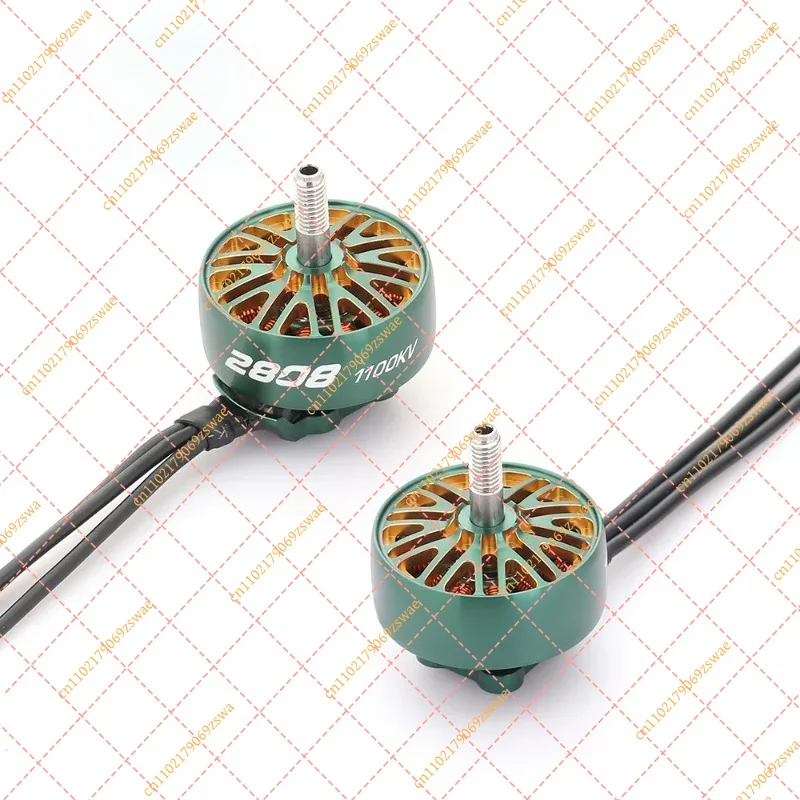 MAMBA Moteur Sans Balais 1100KV, TOKA 2808 Brushless Motor pour Roma F7 FPV Drone