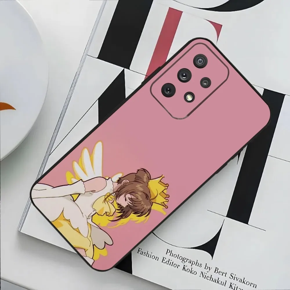 Cartoon Card Captor Sakura Anime Phone Case For Samsung Galaxy S24,S20,S21,S22,S23,Fe,Lite,Plus,Ultra,Note Shell