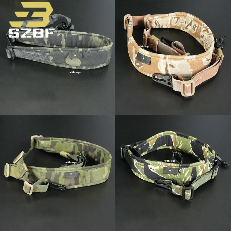 

High-Quality 2 Point Tactical Sling Strap 500D Nylon Material Multipurpose Airsoft Weapons Shoulder Straps Adjustable 100-135CM