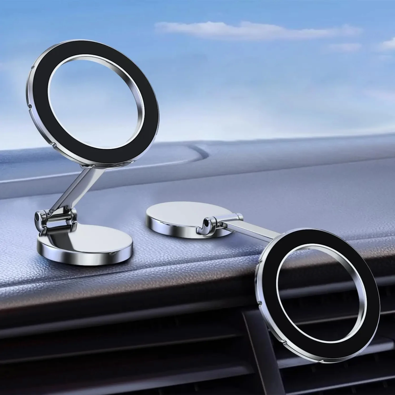 

Car Mount, Dashboard Phone Holder Car, Windshield Car Phone Holder Mount 15/14/13