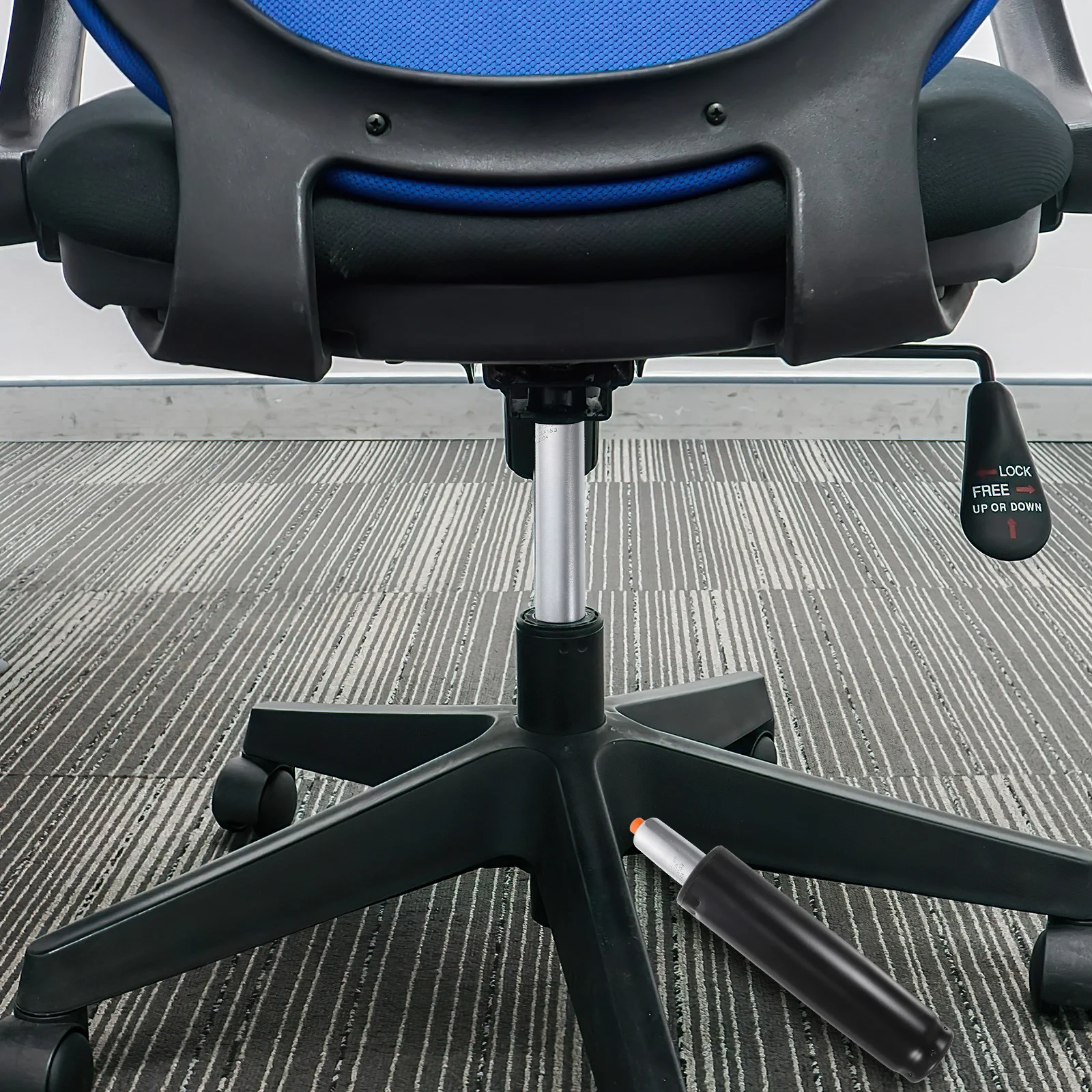 Gas Lift Cylinder 450 lbs 2 Inch Heavy Duty Office Chair Replacement Hydraulic Piston Gaming Chair Part