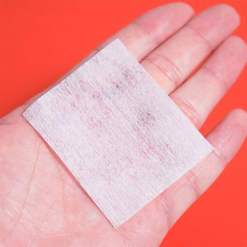 Non-toxic Nail Wipes Facial Cleaning Skin Care Cotton Tissue Makeup Cotton Pads Cosmetic Cotton Disposable Makeup Remover