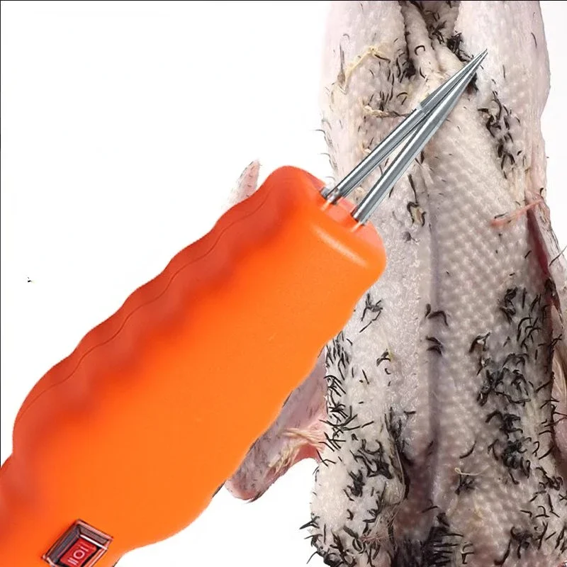 

Efficient and Durable Automatic Poultry Feather Plucker - Waterproof, Rechargeable, and Handheld